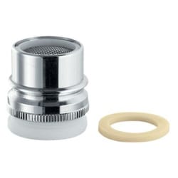 PlumbCraft Dual Thread Chrome Dishwasher Adapter