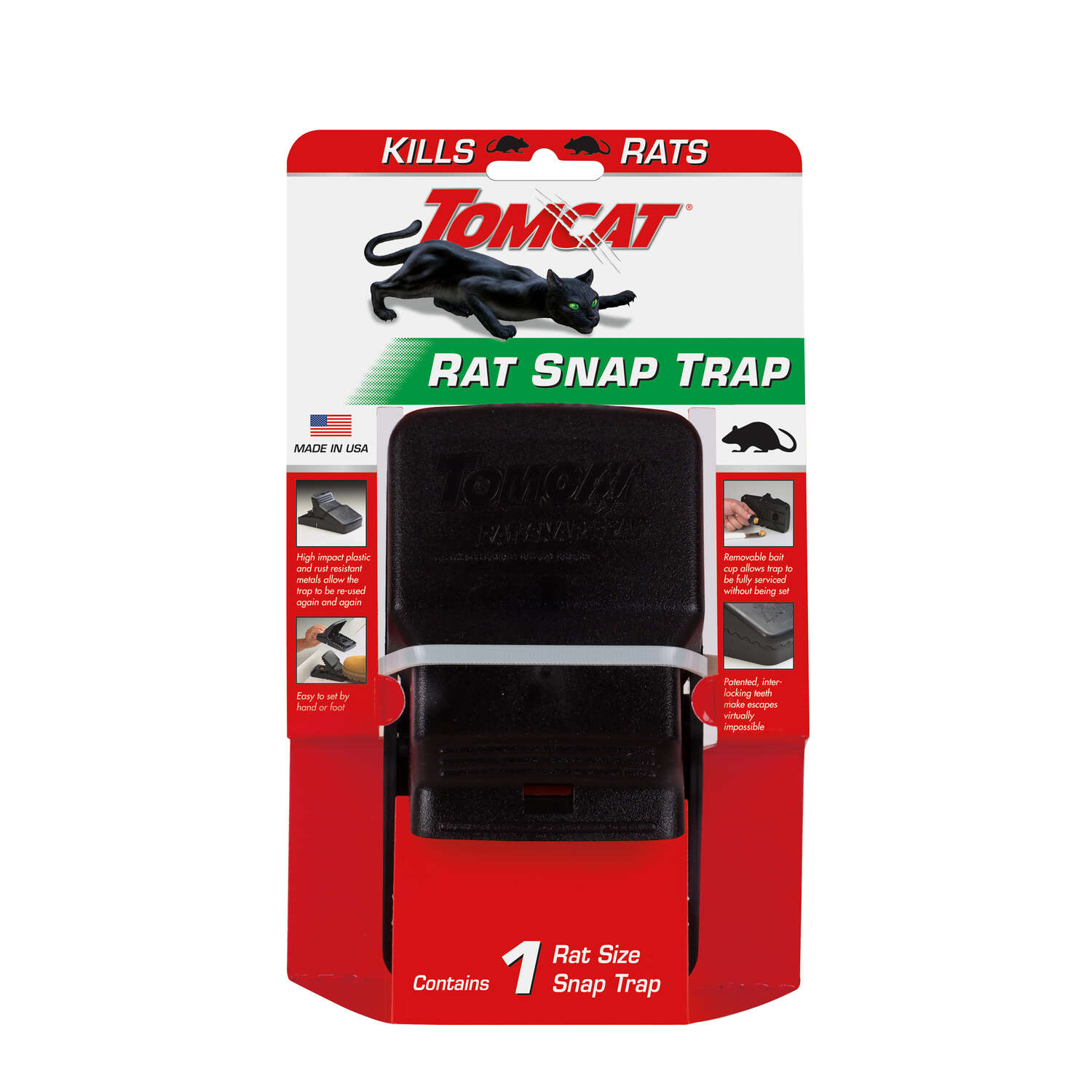Tomcat Small Snap Trap For Rats 1 pk - Ace Hardware