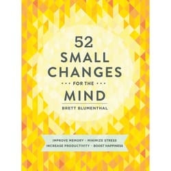 Chronicle Books 52 Small Changes for the Mind Book