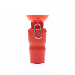 Springer Red Classic Plastic Pet Travel Bottle For Dogs