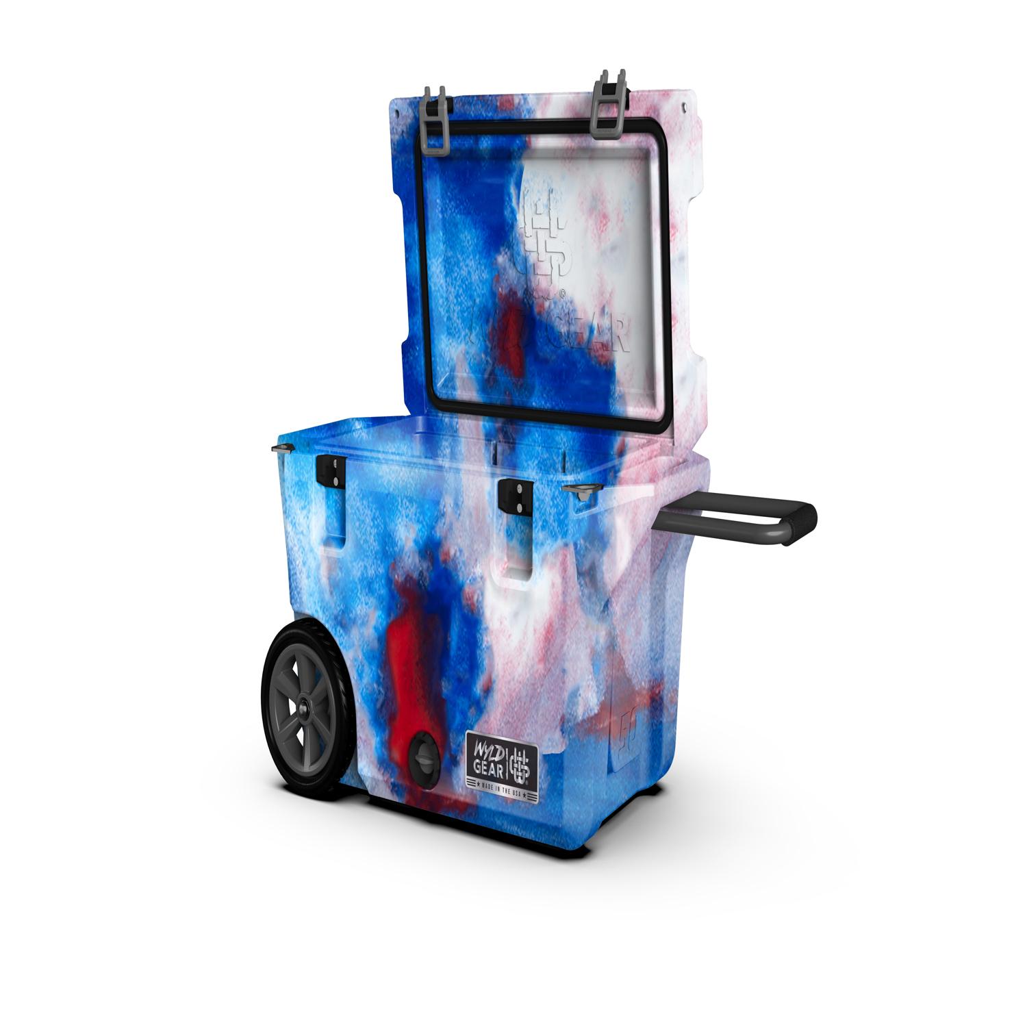Wyld Gear Freedom Series Blue/Red/White 50 qt Cooler Sansujyuku sansujyuku.com