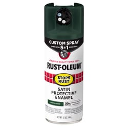 Rust-Oleum Stops Rust 5-in-1 Indoor/Outdoor Satin Hunter Green Oil-Based Oil Modified Alkyd Protecti