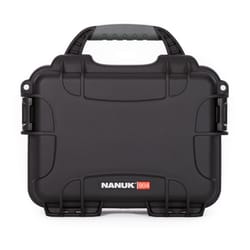 Nanuk 7.9 in. W X 4.5 in. H Cubbed Foam Waterproof Case Resin Black