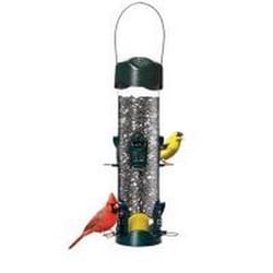 Brome Bird Care 4 lb Metal/Plastic Mega 600 Tube Bird Feeder 6 ports