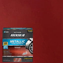 Rust-Oleum RockSolid High-Gloss Cherry Bomb Garage Floor Coating Kit 70 oz