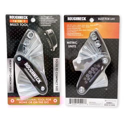 Novelty Inc Rough Neck 16-in-1 Travel Multi Tool Carbon Steel 1 pk