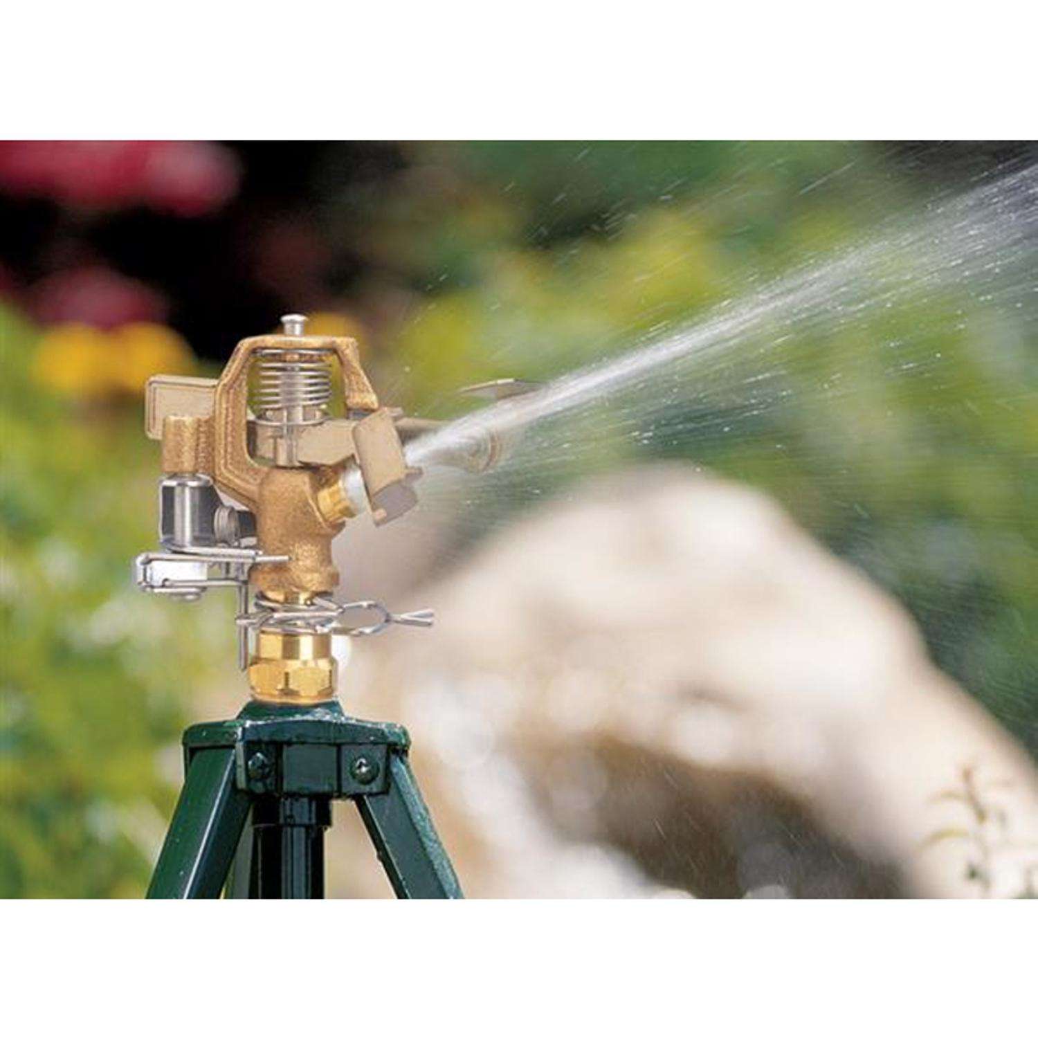 Metal Pulsating Sprinkler with Tripod – Melnor, Inc.