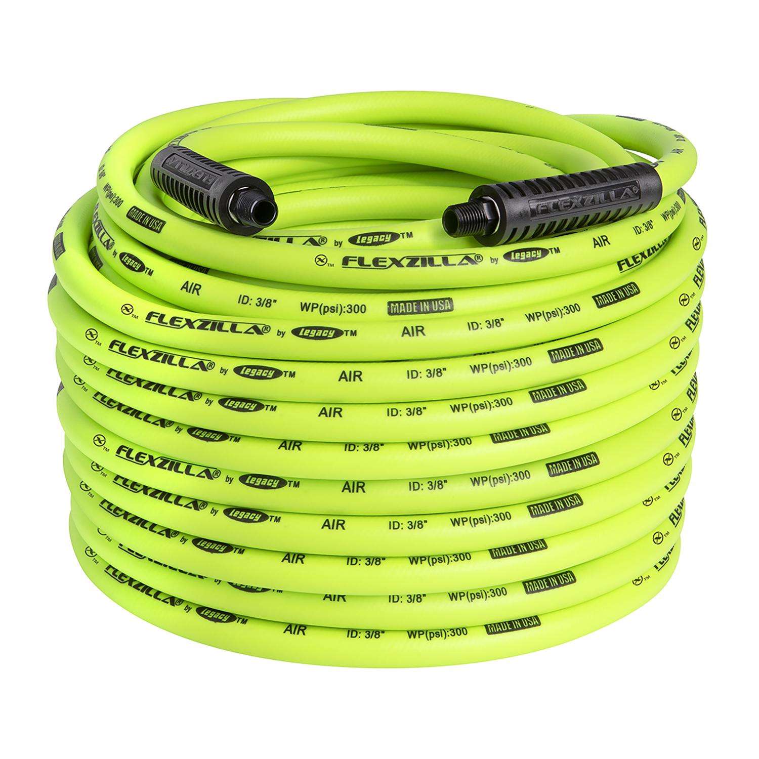 Flexzilla 100 ft. L X 3/8 in. D Hybrid Polymer Air Hose 300 psi Zilla
