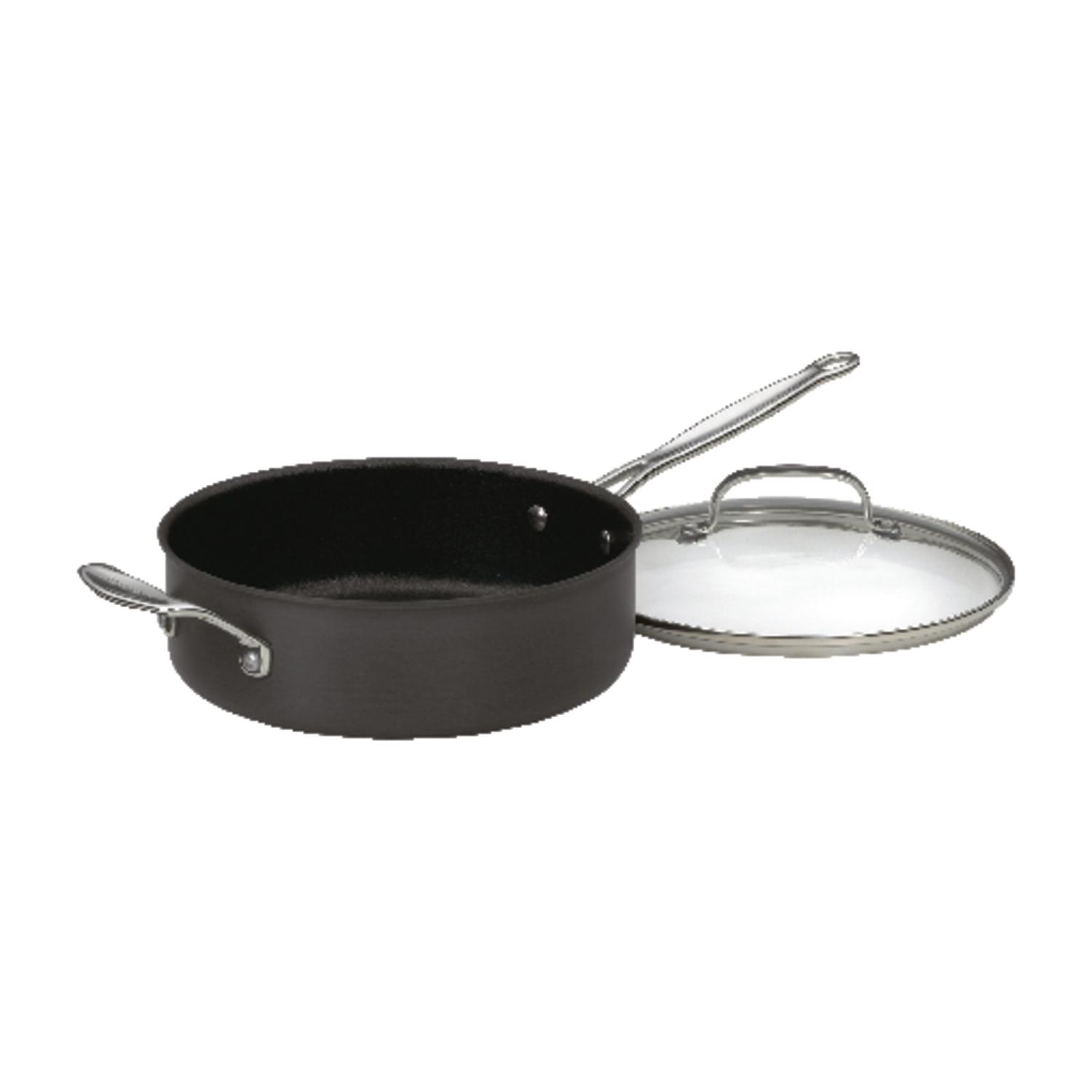 Cuisinart Chef’s Classic Stainless Steel Saute Pan 5.5 qt Black Uae Electronic uaeelectronic.com