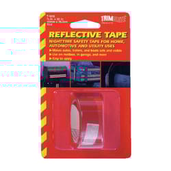 Trim Brite  30 in. W x 0.75 in. L Red  Reflective Tape  1 pk 