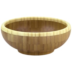 Totally Bamboo Brown Bamboo Classic Serving Bowl 6 in. D 1 pc