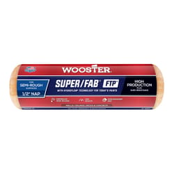 Wooster Super/Fab FTP Synthetic Blend 9 in. W X 1/2 in. Paint Roller Cover 1 pk