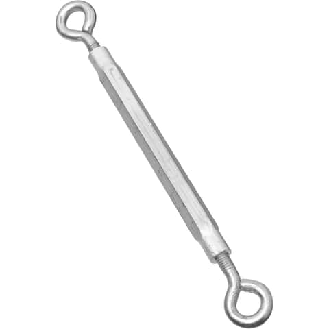National Hardware Zinc-Plated Aluminum/Steel Turnbuckle 215 lb. cap. 16 in. L