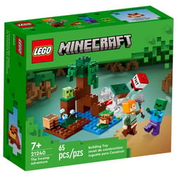 LEGO Minecraft LEGO Minecraft Swamp Adventures Multicolored 65 pc