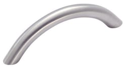 Amerock Contemporary Arch Cabinet Pull 3 in. Stainless Steel Silver 1 pk