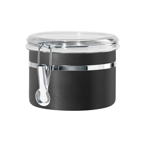 OGGI 4 piece Stainless Steel Airtight Canisters - Kitchen & Company