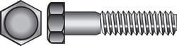 HILLMAN 5/8 in. D X 7 in. L Zinc Plated Steel Hex Bolt 25 pk