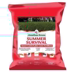 Jonathan Green Summer Survival Insect Control Lawn Fertilizer For All Grasses 5000 sq ft