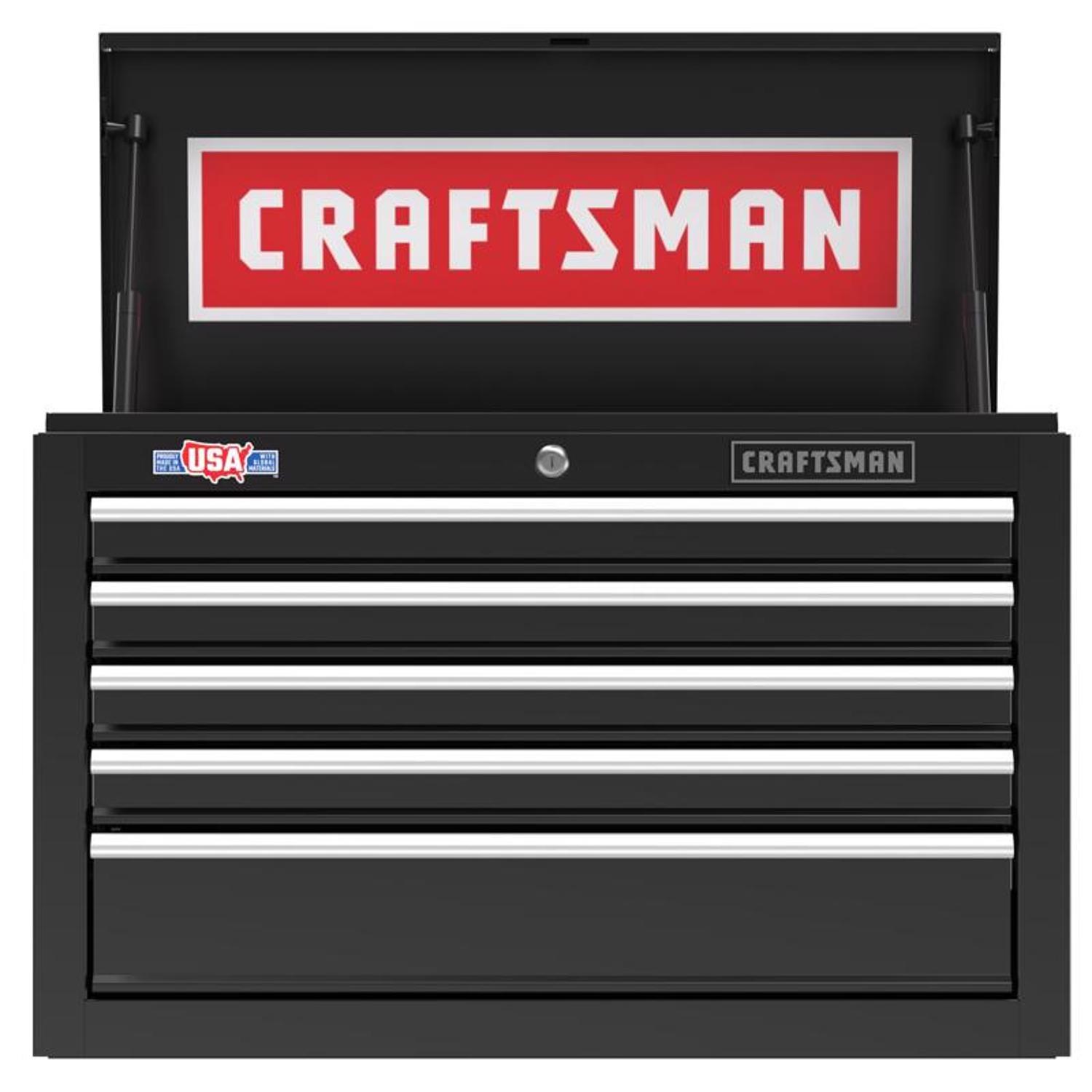 Craftsman 1/4, 3/8 and 1/2 in. drive Metric and SAE 6 Point Auto Mechanic’s Tool Set 159 pc Shopdrix shopdrix.com