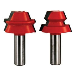 Freud 1-1/2 in. D X 1-1/2 in. X 2-3/8 in. L Carbide Lock Miter Router Bit