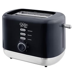  Kalorik Modern Heavy Duty 2-Slice Rapid Toaster with Removable  Crumb Tray, Black: Home & Kitchen