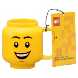 LEGO 7.6 oz Happy Yellow BPA Free Mug