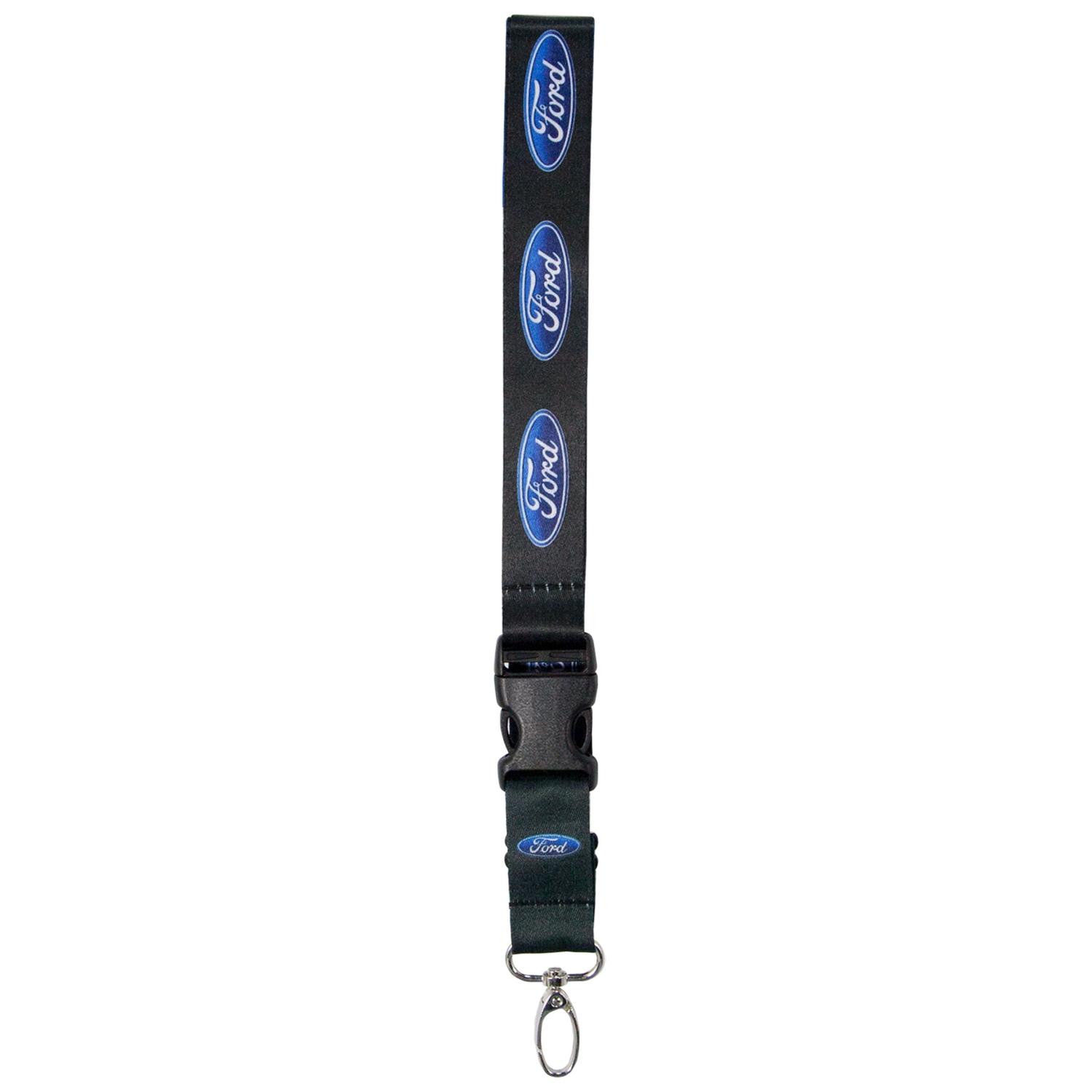 Plasticolor Ford Black Blue Lanyard 1 pk