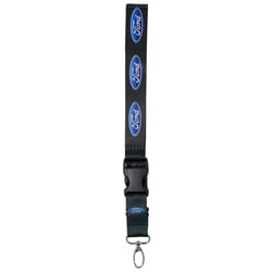 Plasticolor Ford Black/Blue Lanyard 1 pk