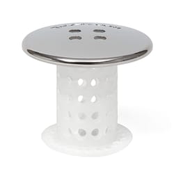 TubShroom 1.75-in Stainless steel Strainer dome cover in the