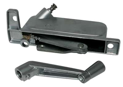 Barton Kramer Silver Aluminum Left Awning Window Operator For Miami Ace Hardware