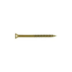 FastenMaster GuardDog No. 10 X 3-1/2 in. L Gold Phillips/Square Bugle Head Deck Screws 75 pk