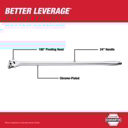 Milwaukee 1/2 in. drive Flex Handle Breaker Bar