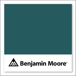 Benjamin Moore Dark Teal 2053-20