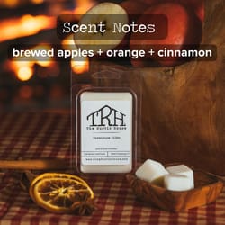 The Rustic House White Farmhouse Cider Scent Fragranced Wax Melt 2 oz