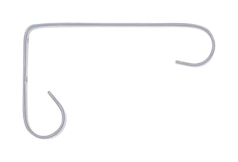 Panacea White Steel 6 in. H Basic Plant Hook Panacea White Steel 6 in. H Basic Plant Hook