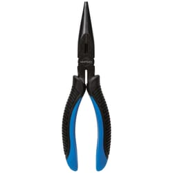 Century Drill & Tool 8 in. Chrome Vanadium Steel Long Nose Pliers