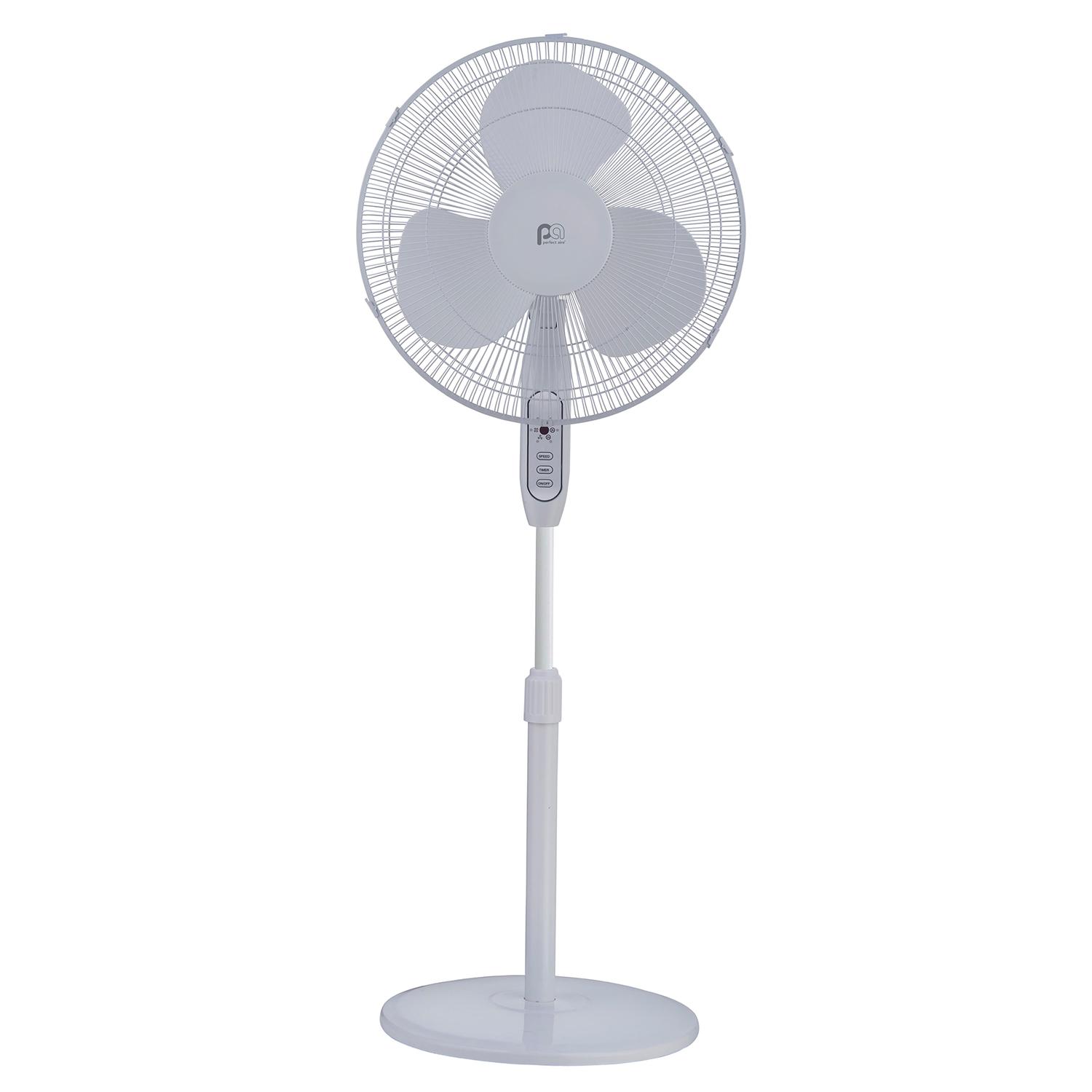 Perfect Aire 48.5 in. H X 16 in. D 3 speed Oscillating Pedestal Fan With Remote Remote Control Uae Electronic uaeelectronic.com