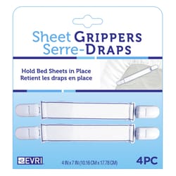 Evri Household Sheet Straps 4 pk