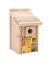 Hiatt 12.7 in. H X 7.6 in. W X 7.3 in. L Cedar Bird House