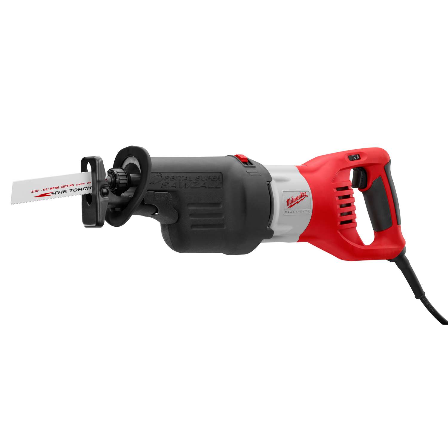 Milwaukee Super Sawzall 15 amps Corded Brushed Reciprocating Saw