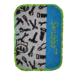wet-it! Skrubba Cotton/Poly Scrubbing Cloth 6.375 in. W X 4.75 in. L 1 pk