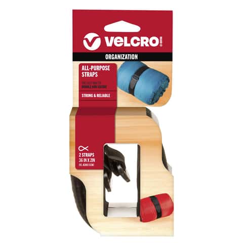 Velcro Brand Strap 36 in. L 2 pk Velcro Brand Strap 36 in. L 2 pk