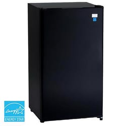 Avanti 3.2 cu ft Black Stainless Steel Compact Refrigerator 259 W