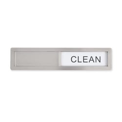 HIC Kitchen Silver Plastic/Stainless Steel Dirty/Clean Dishwasher magnet