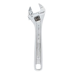 Channellock Metric and SAE Adjustable Wrench 4.52 in. L 1 pc