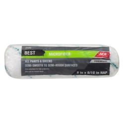 Ace Best Microfiber 9 in. W X 9/16 in. Paint Roller Cover 1 pk