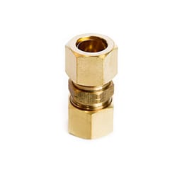 ATC 1/2 in. Compression X 1/2 in. D Compression Yellow Brass Union