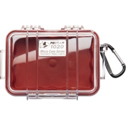 Pelican Clear/Red Micro Case For Smartphones