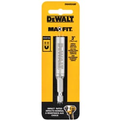 DeWalt Max Fit 1/4 in. X 3 in. L Driver Bit S2 Tool Steel 1 pc