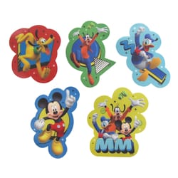 Ginsey Disney Mickey and Friends 6 in. L X 5 in. W Multicolored PVC Adhesive Tub Treads Latex Free